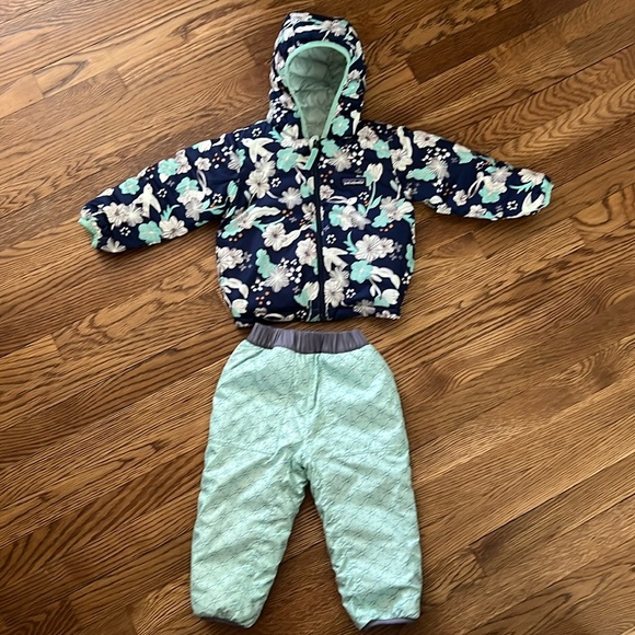 Patagonia Other - Patagonia Kids snow pants and jacket reversible
